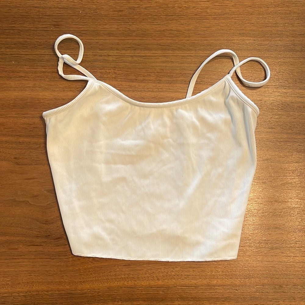 Solid and striped Nicole bikini top
